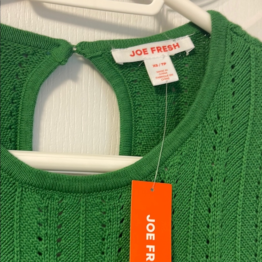 JOE FRESH Crochet Mini Dress - Picture 3 of 4